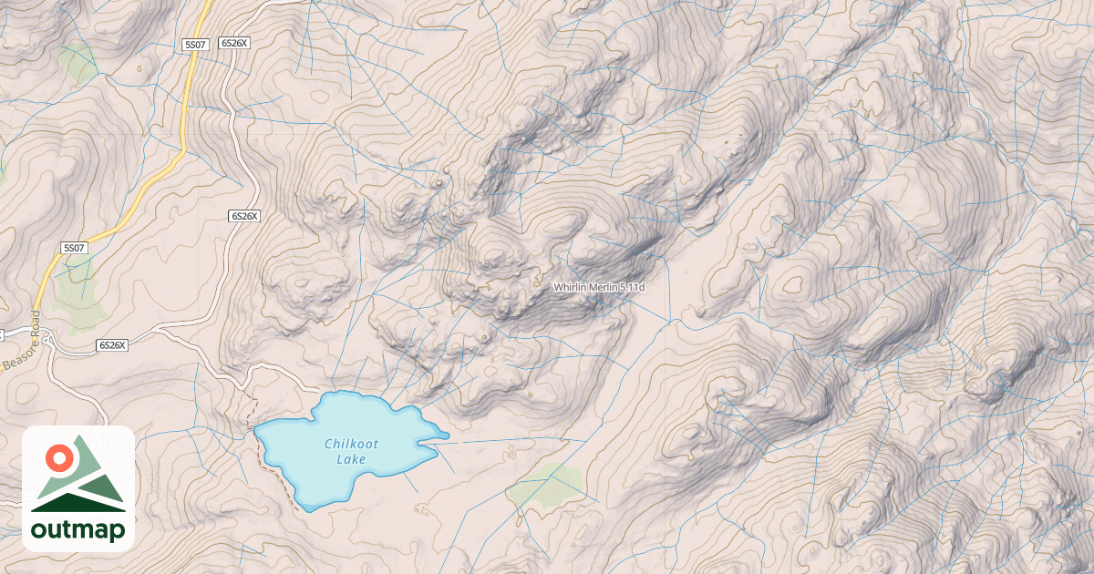 Map of Whirlin Merlin