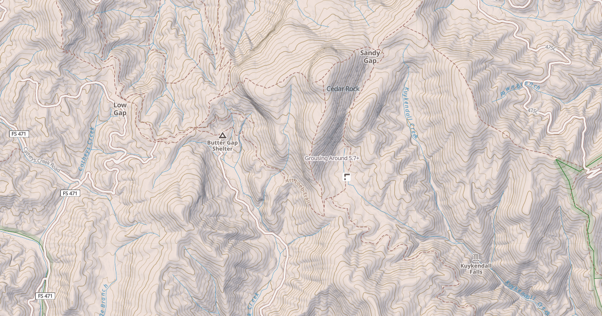 Map preview of Grousing Around