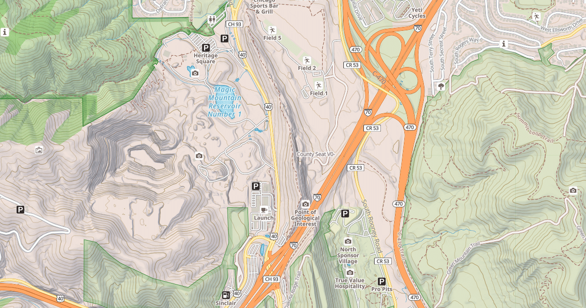 Map preview of County Seat