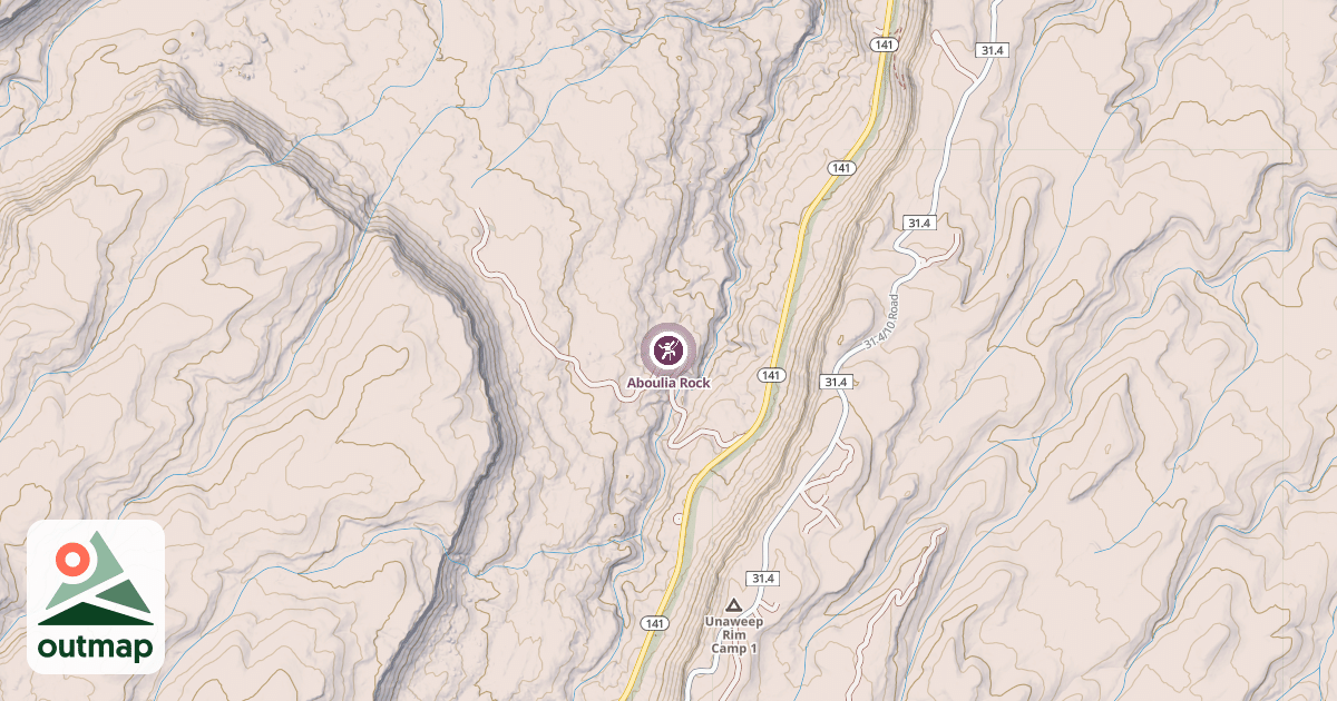 Map of Aboulia Rock