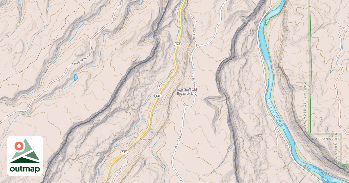 Map of BOB (Buff Old Buzzard)