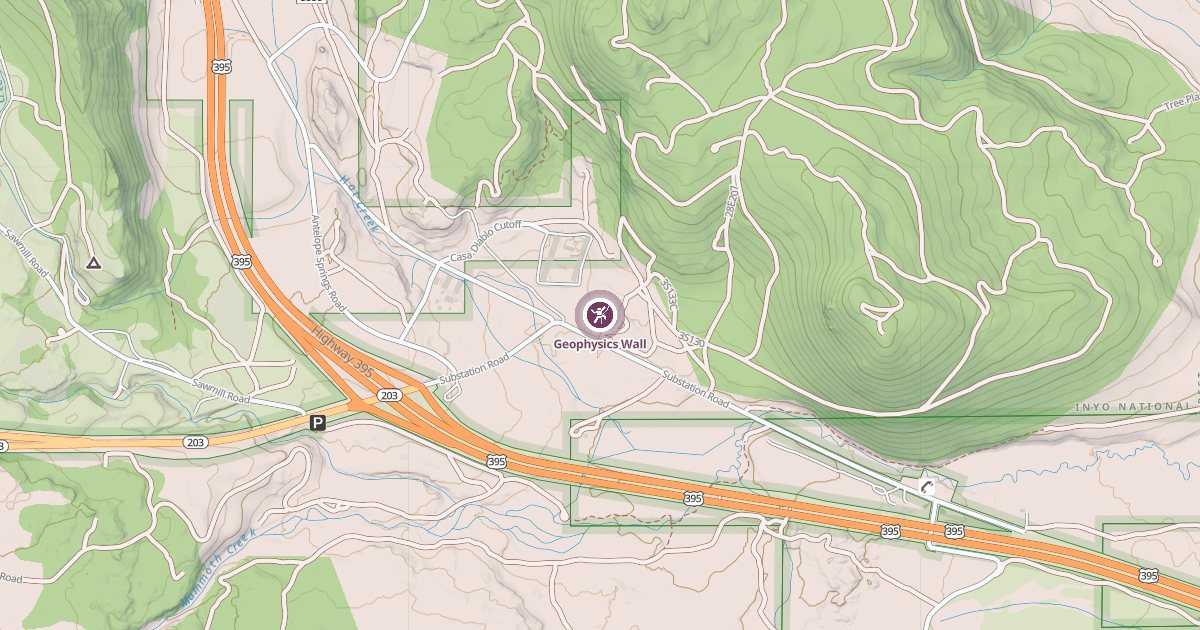 Map preview of Geophysics Wall