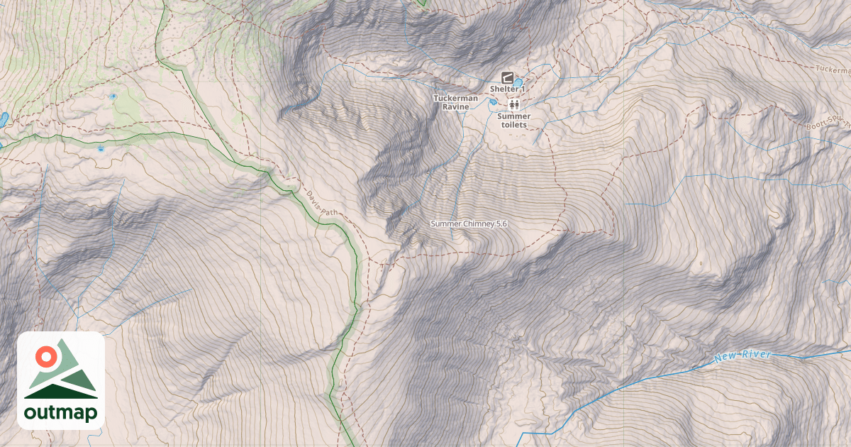 Map of Summer Chimney