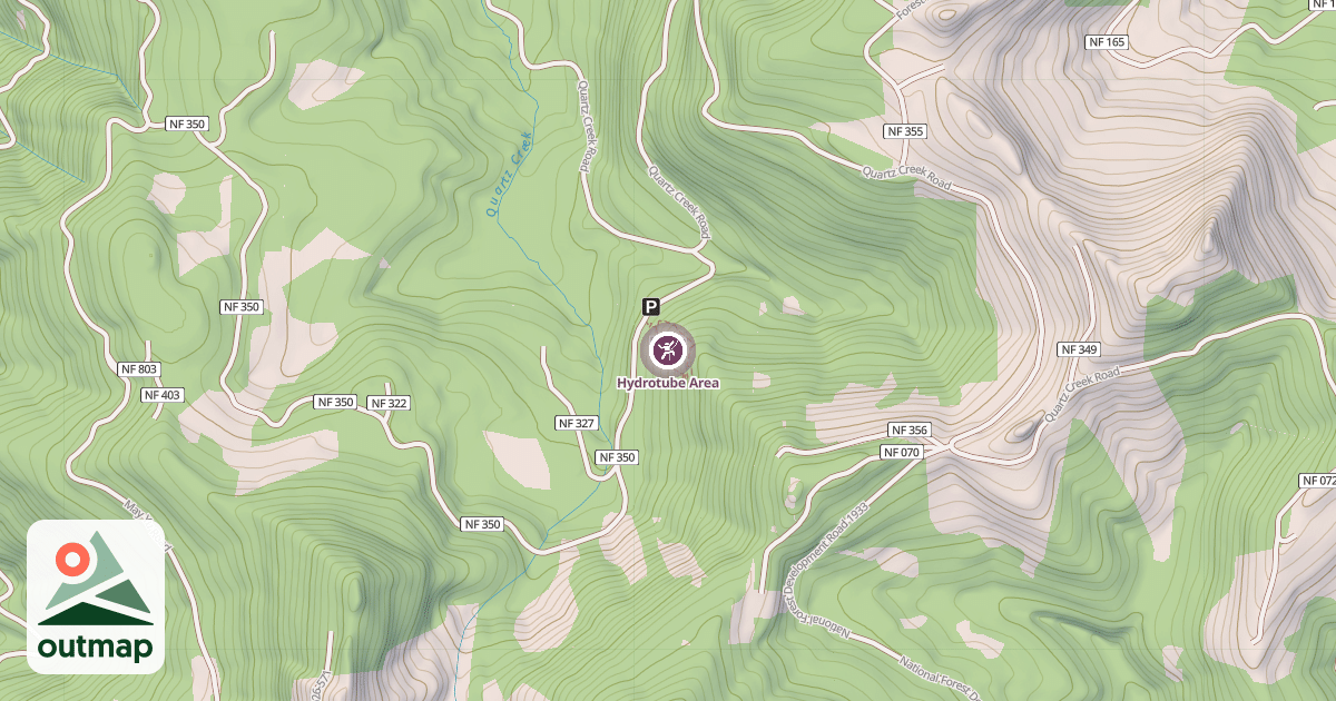 Map of Hydrotube Area
