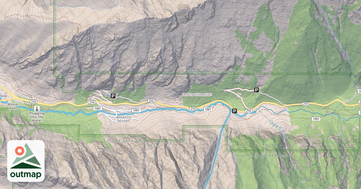 Map of 3rd Crack Over