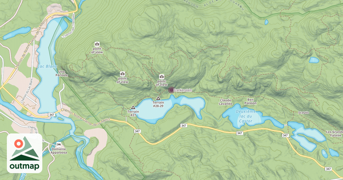 Map of Frankenstein