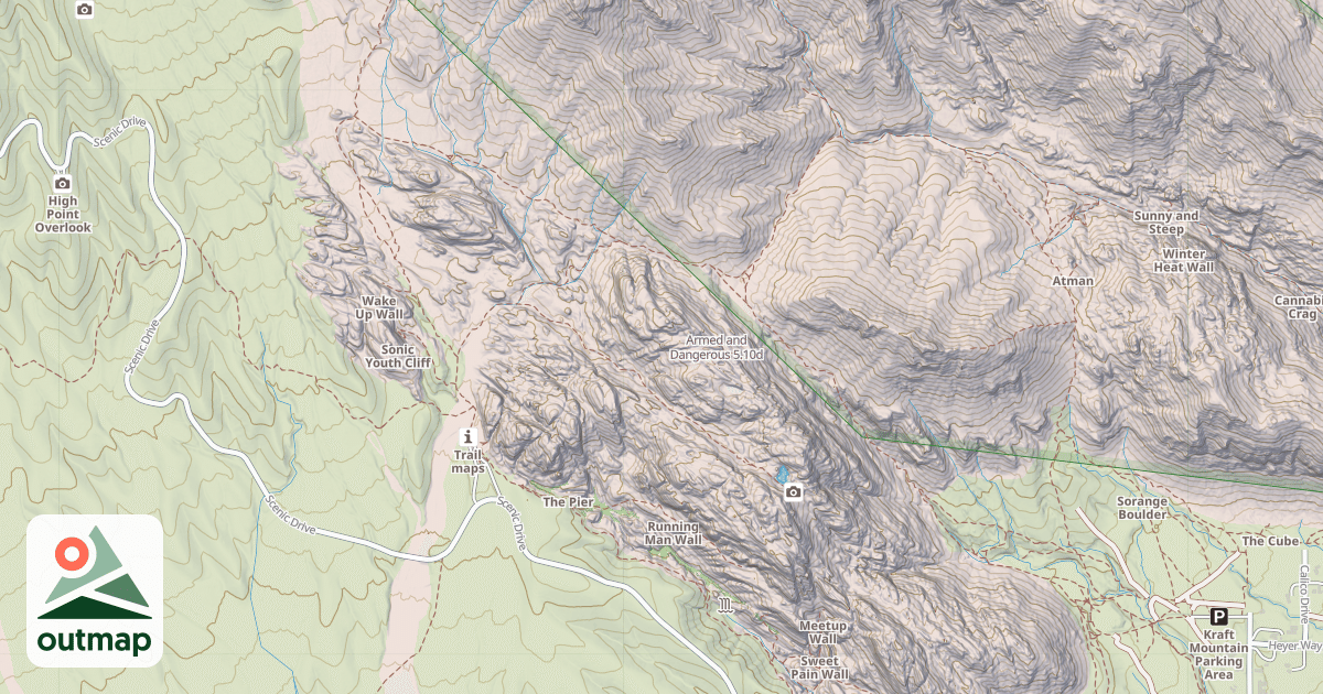 Map of Armed and Dangerous
