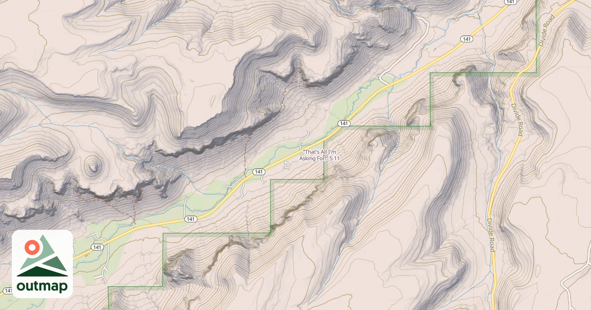 Map of "That's All I'm Asking For!"