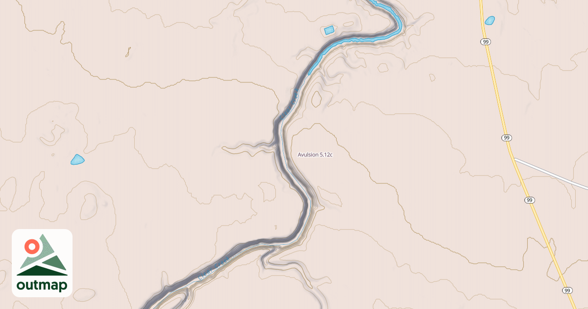 Map of Avulsion