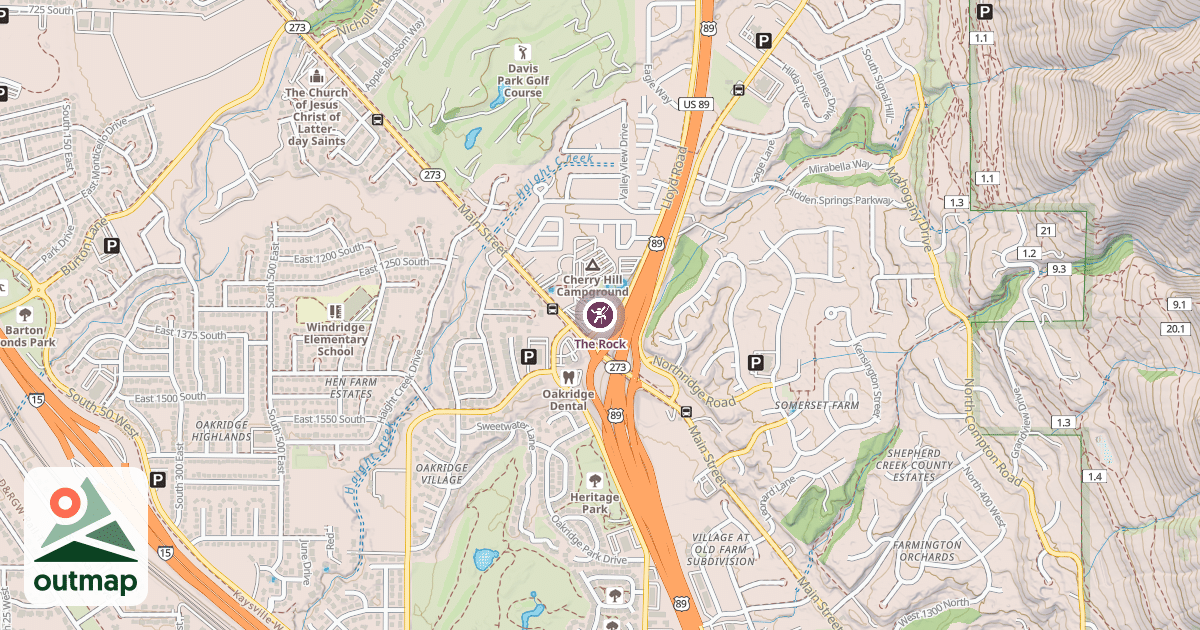 Map of The Rock