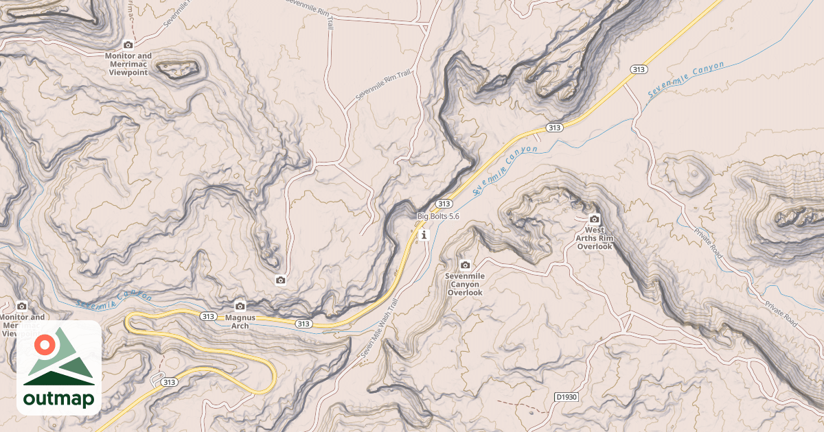 Map of Big Bolts
