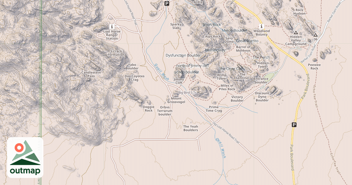 Map of Big Bird