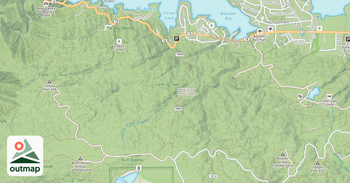 Map of A Kick in the Pants