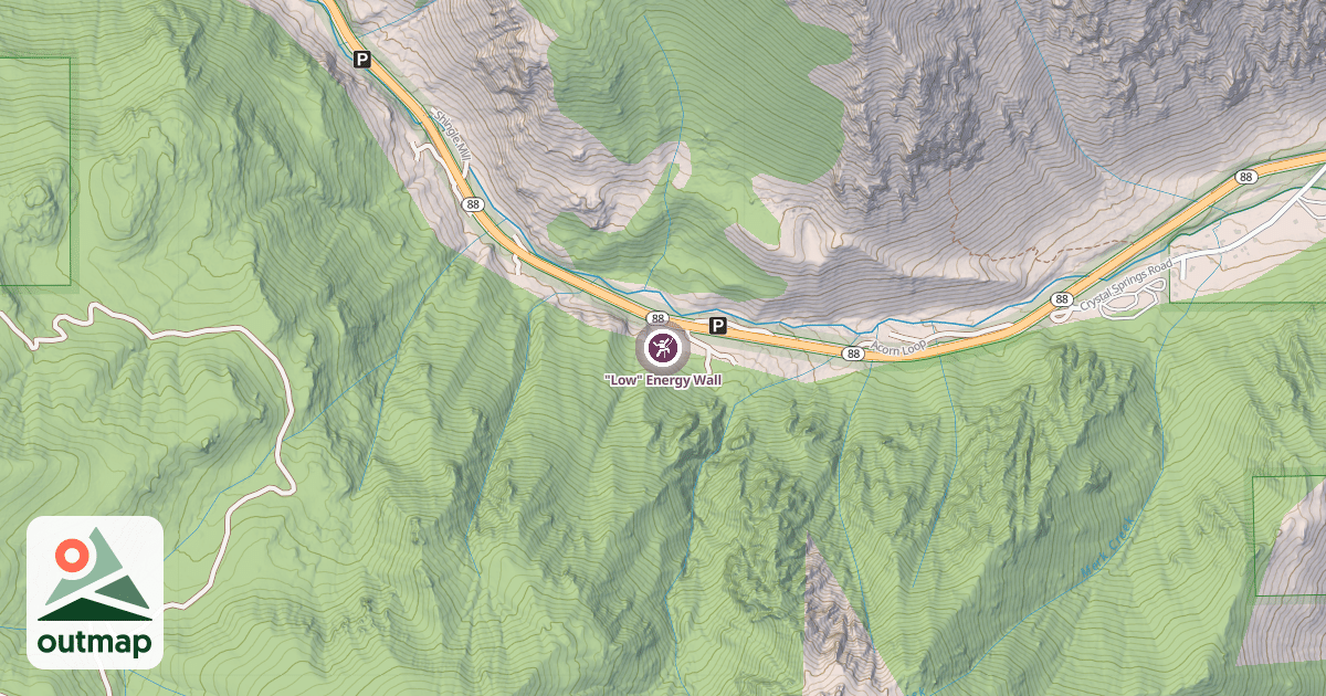Map of "Low" Energy Wall