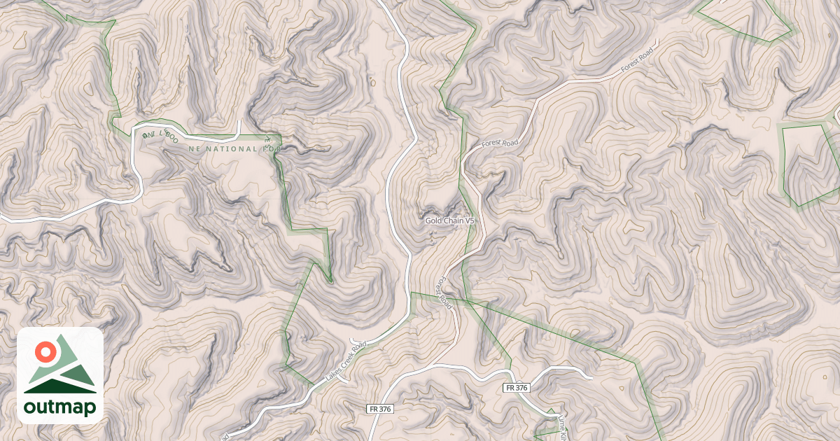 Map of Gold Chain
