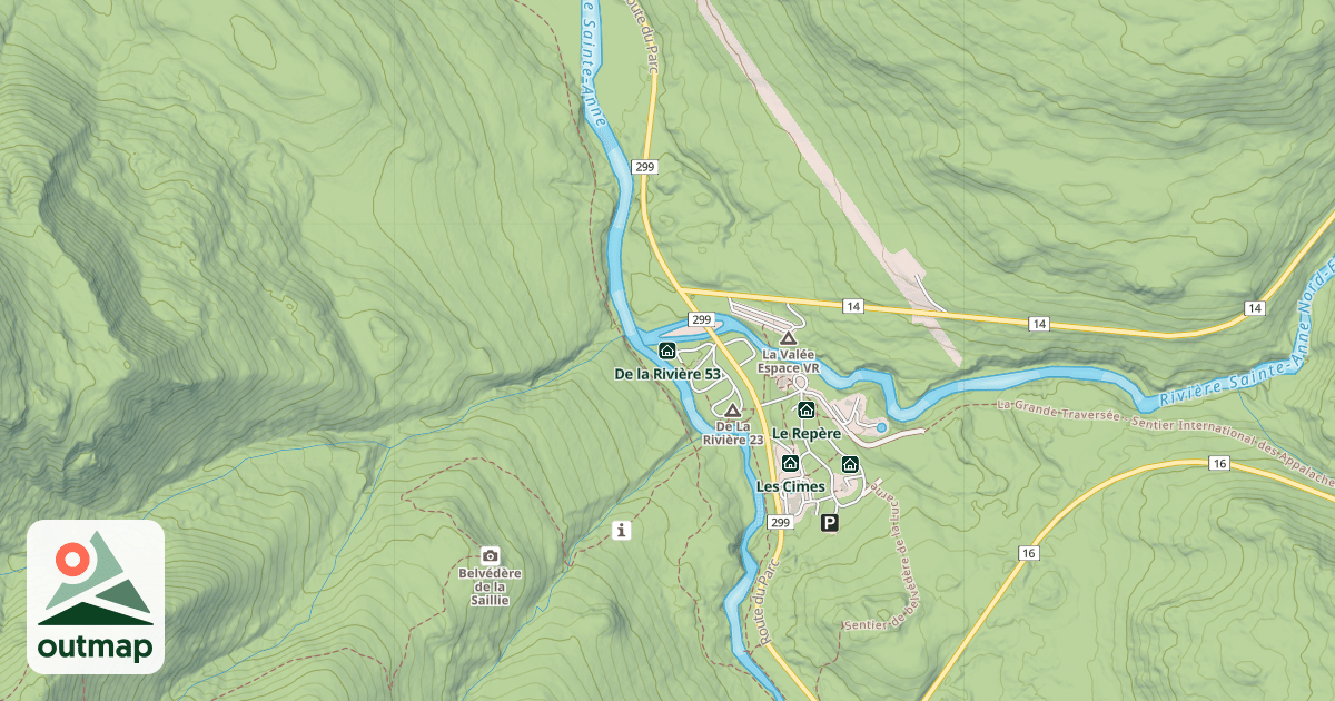 Map of De la Rivière 53