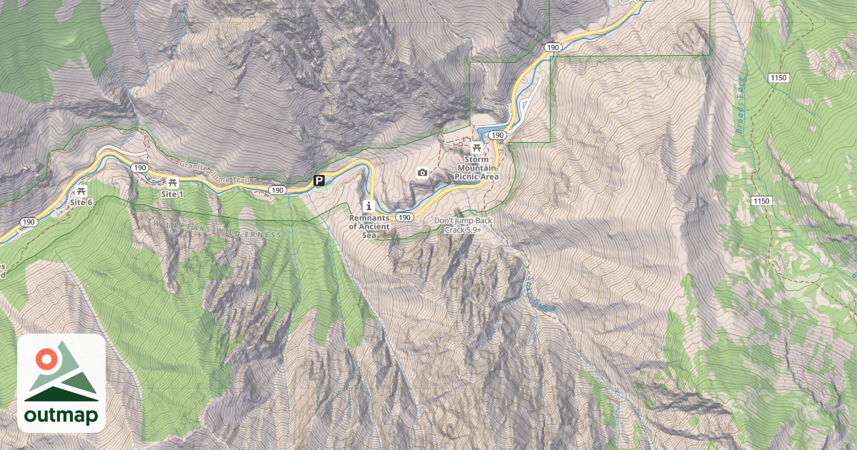 Map of Don't Jump Back Crack