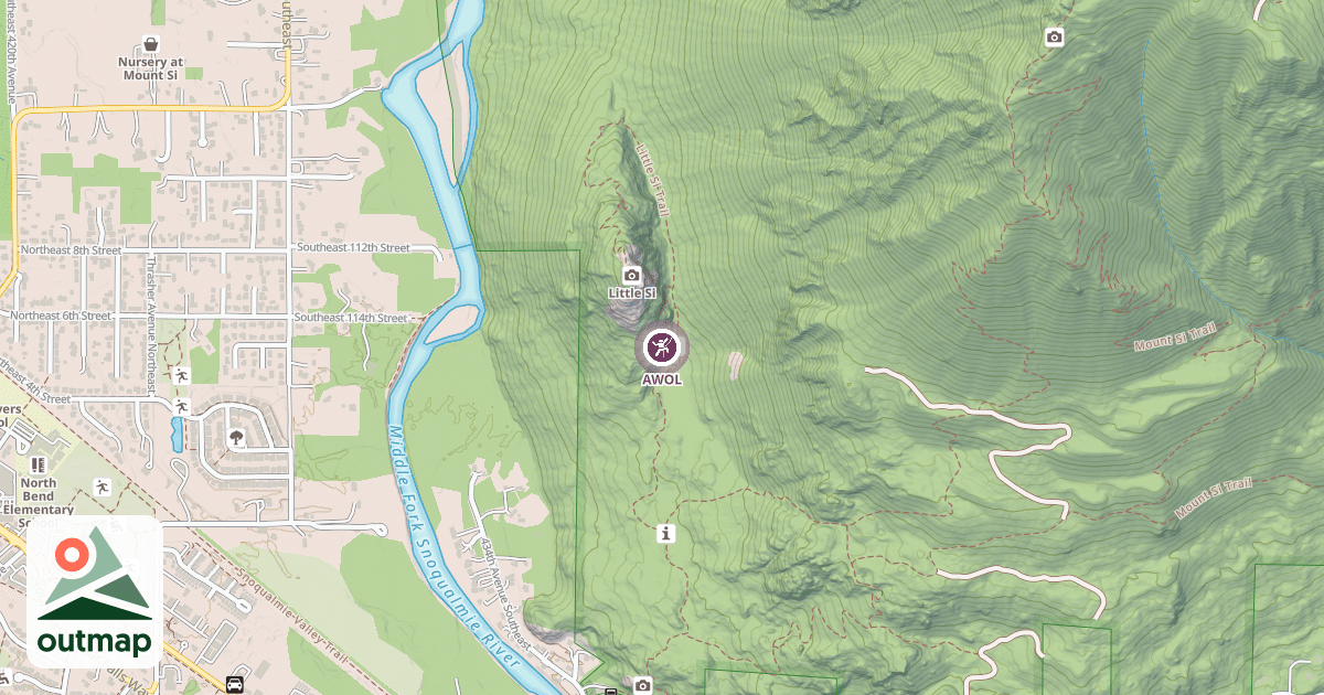Map of AWOL