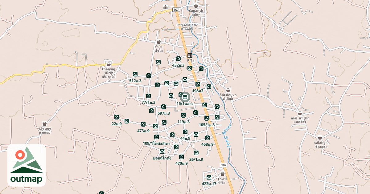 Map of 15/1หลาว