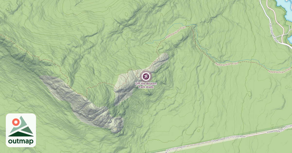 Map of Off the Beaten Path Walls