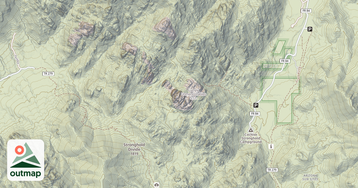 Map of Lumpy Unmentionables