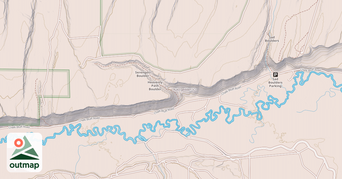Map of Auto-gedden