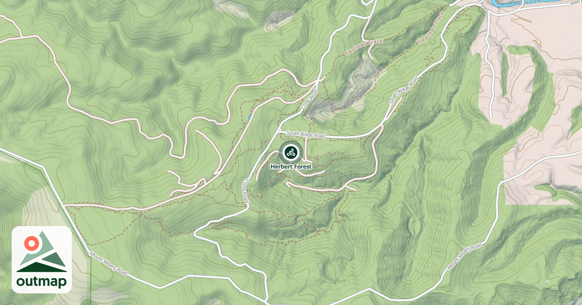 Map of Herbert Forest