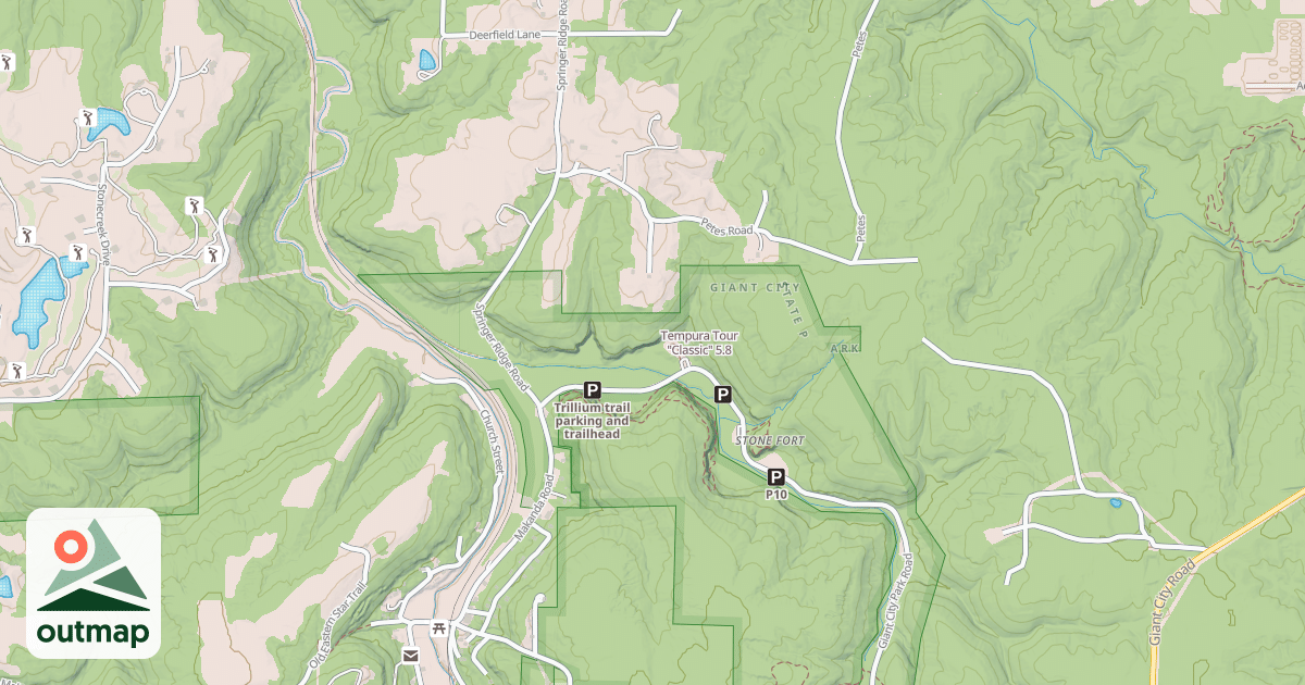 Map of Tempura Tour "Classic"