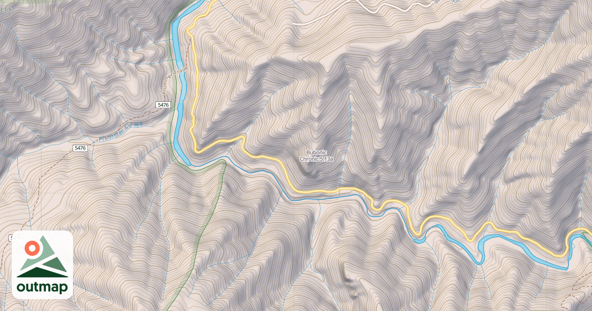 Map of Bubonic Chronic