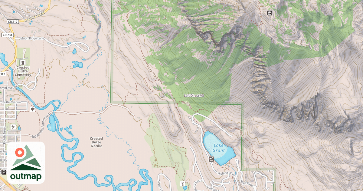 Map of Left Direct