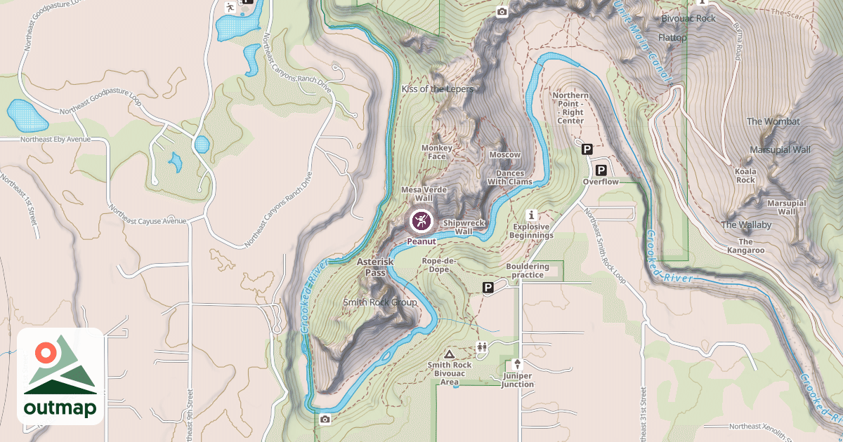 Map of Peanut