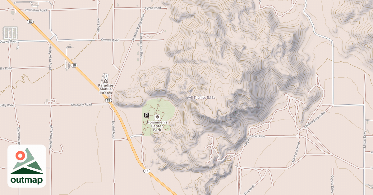 Map of All Thumbs
