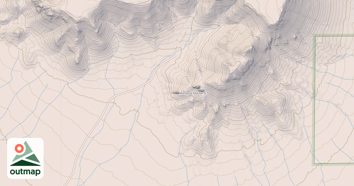Map of Manassa Mauler