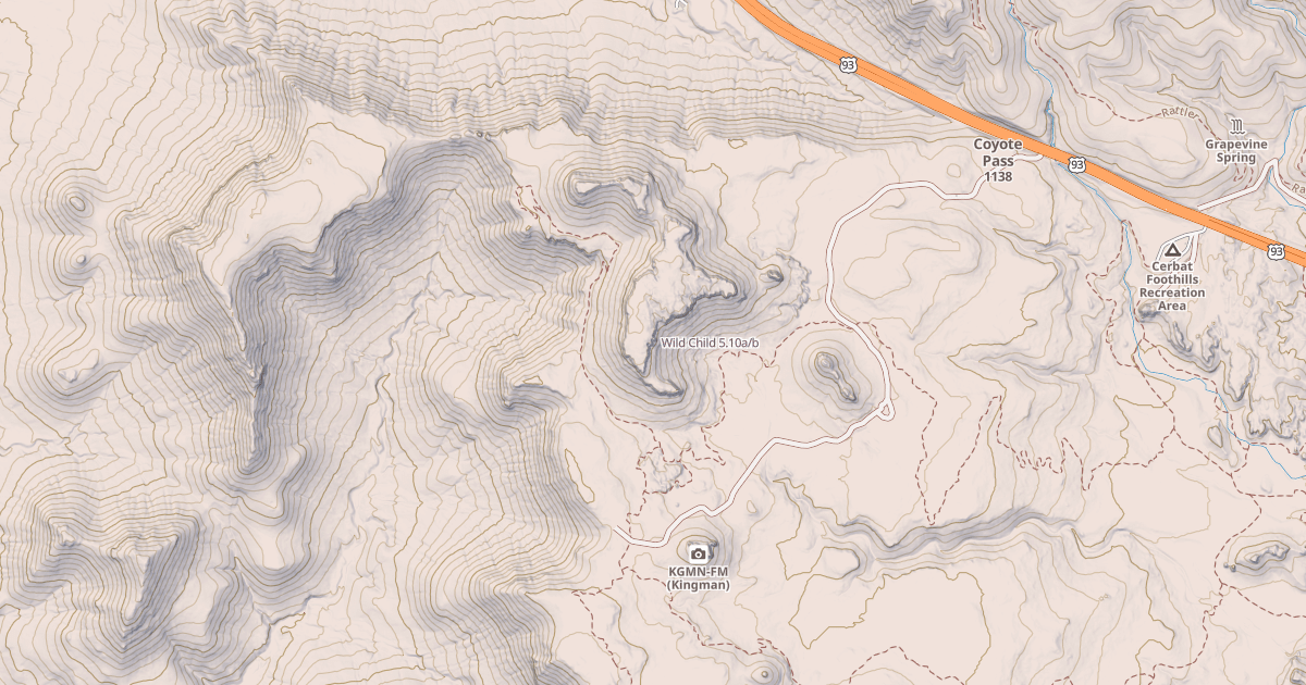 Map preview of Wild Child