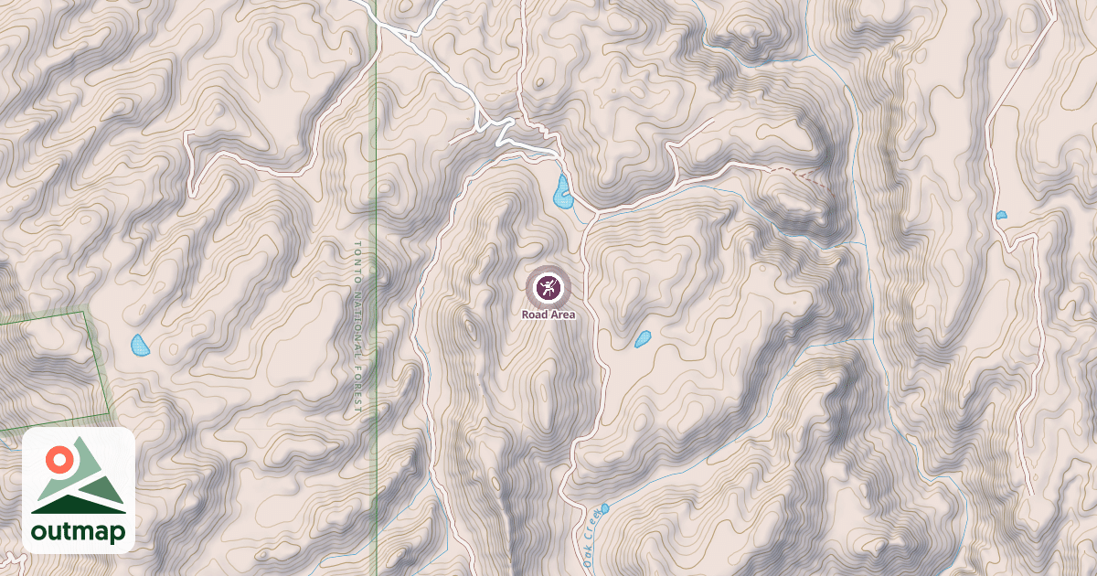 Map of Road Area
