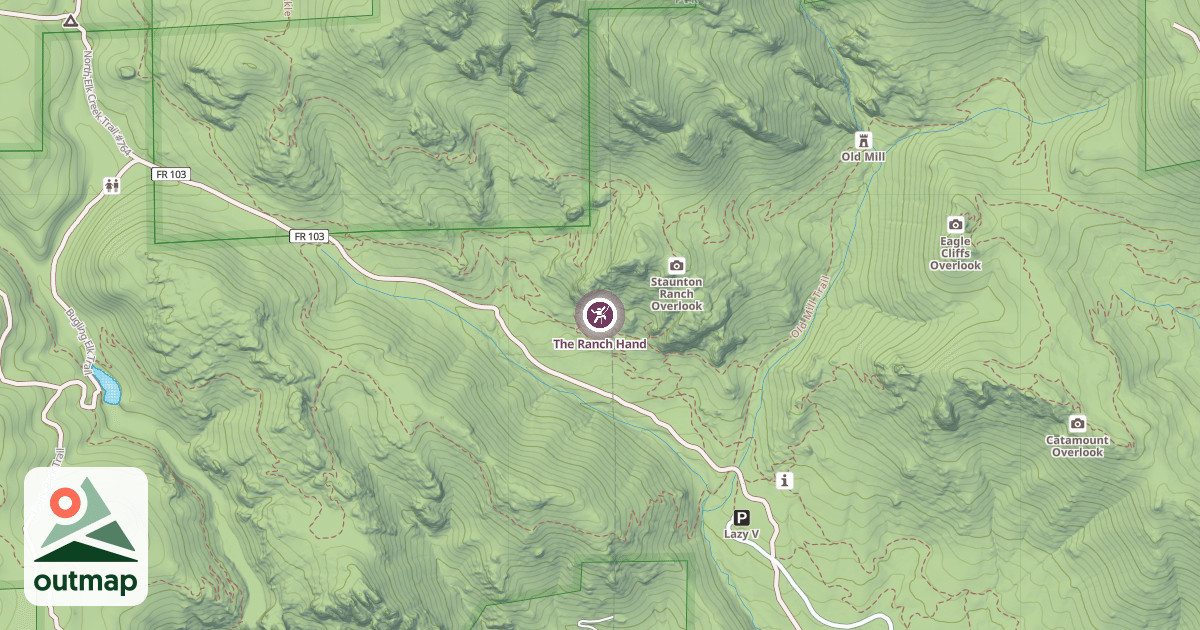 Map of The Ranch Hand