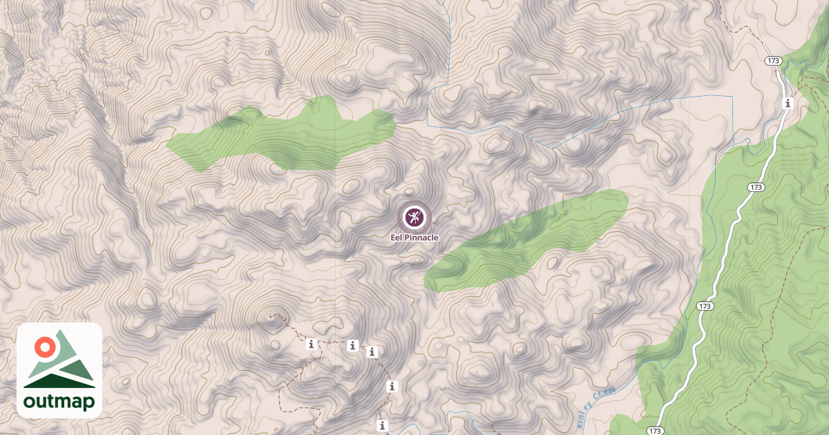 Map of Eel Pinnacle