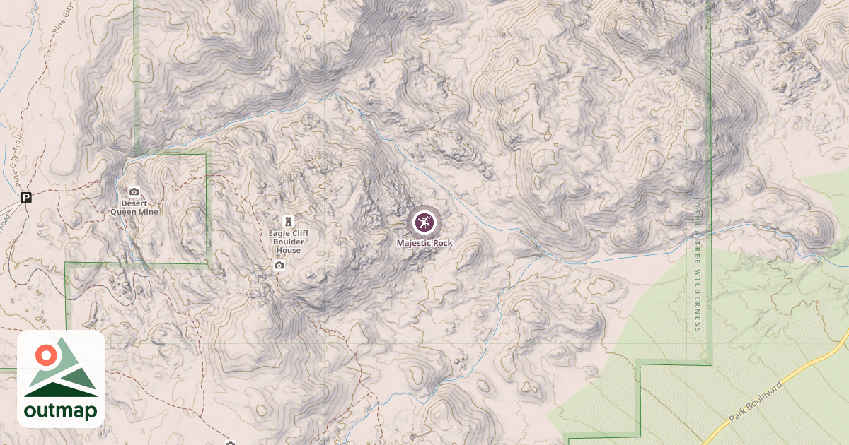 Map of Majestic Rock