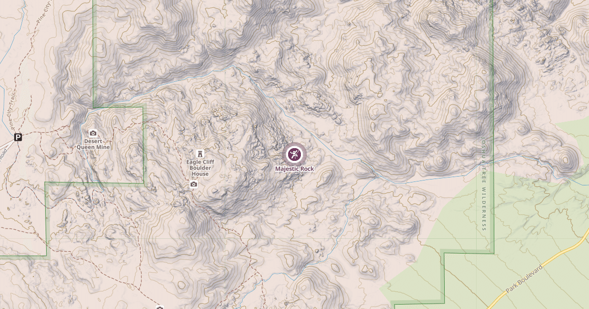 Map preview of Majestic Rock