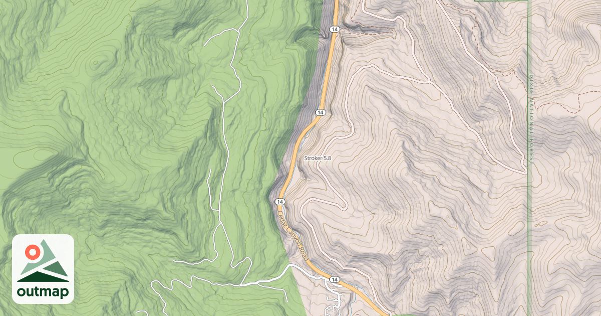 Map of Stroker