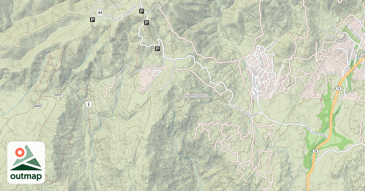 Map of Pipe Around