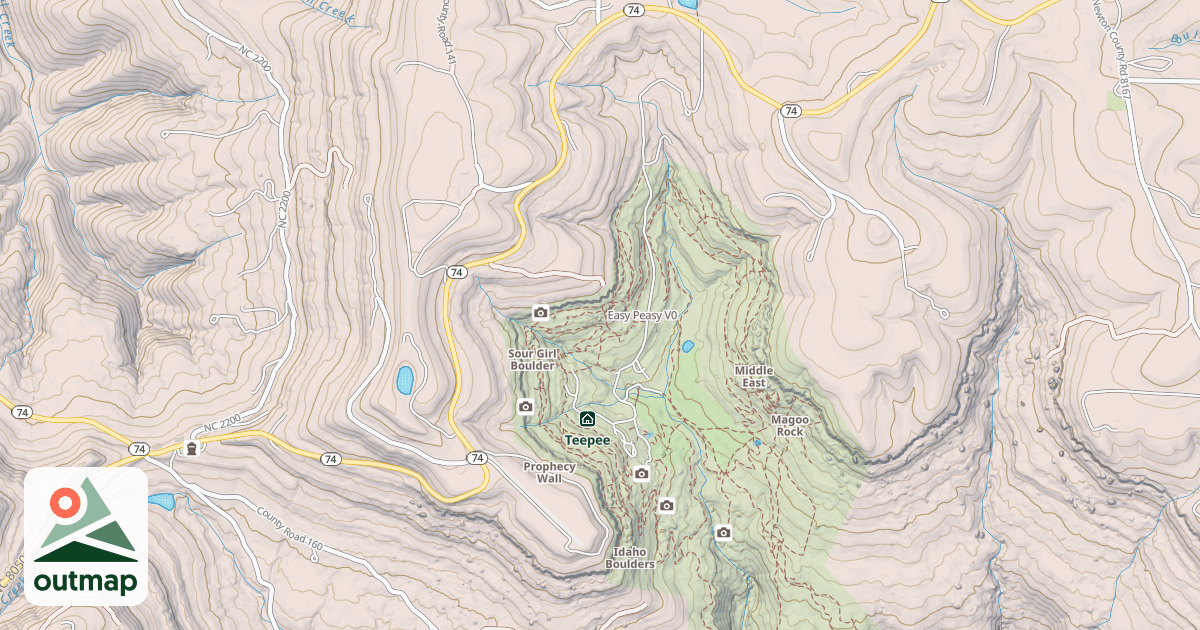 Map of Easy Peasy