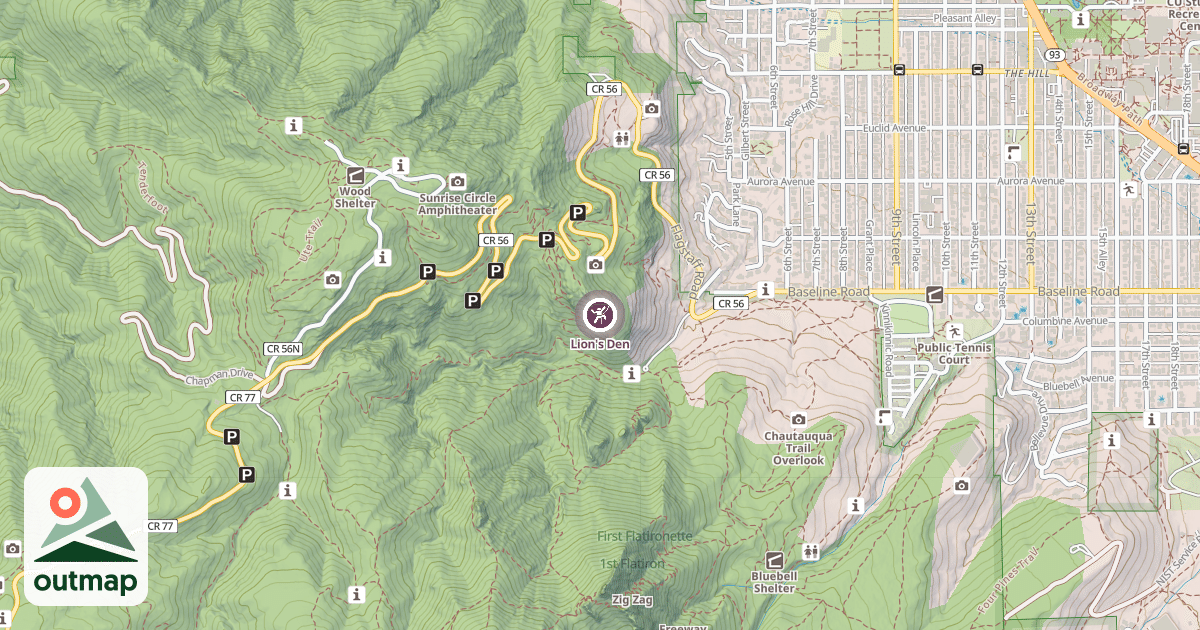 Map of Lion's Den