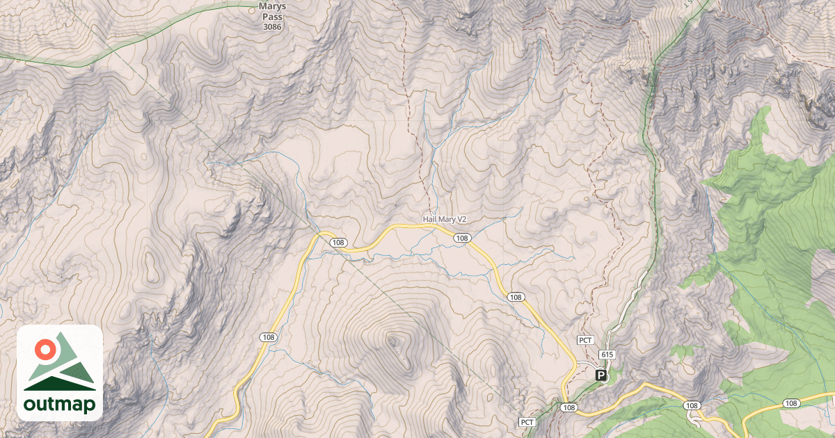 Map of Hail Mary