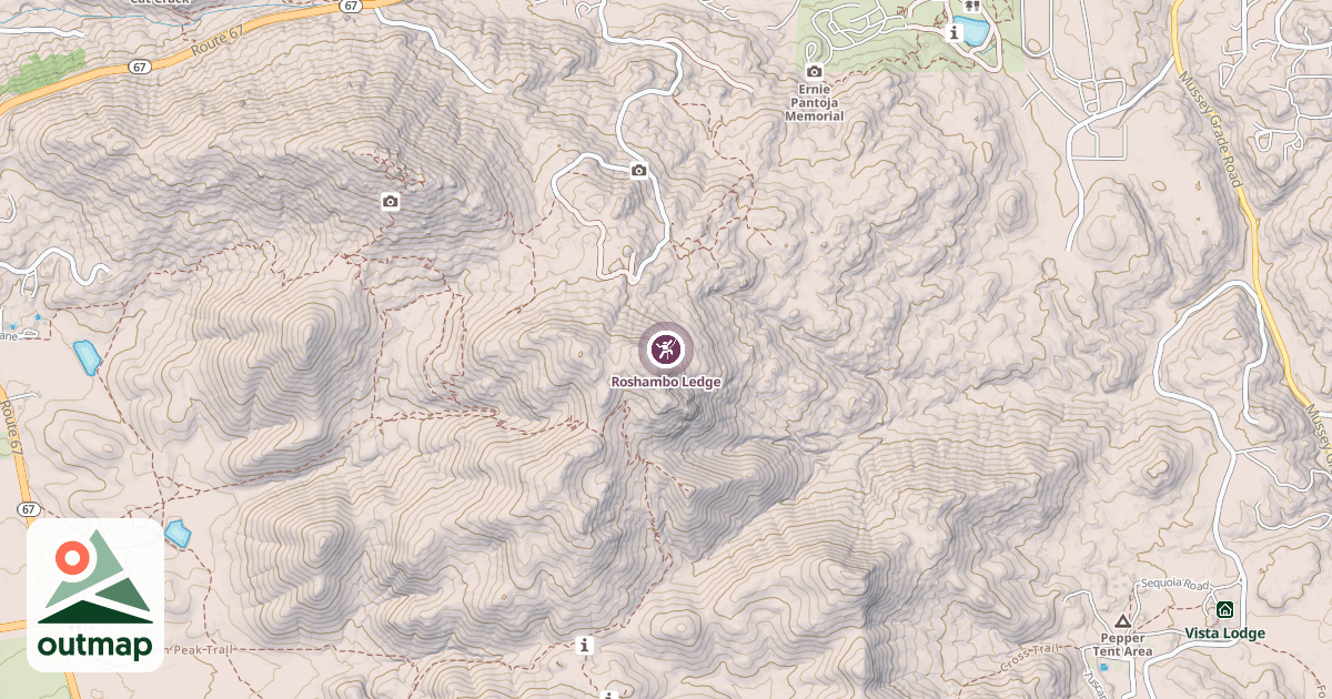 Map of Roshambo Ledge