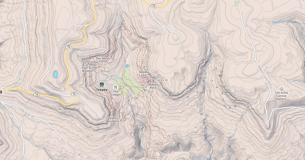 Map preview of Charley