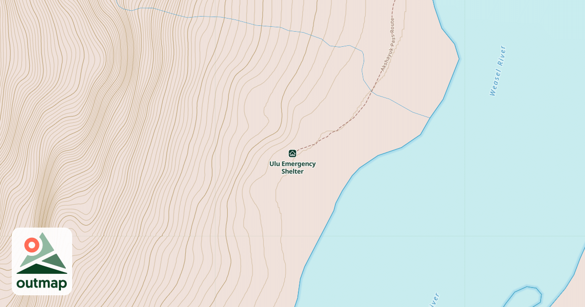 Map of Ulu Emergency Shelter