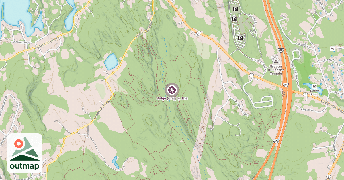 Map of Bulge (Crag 6), The