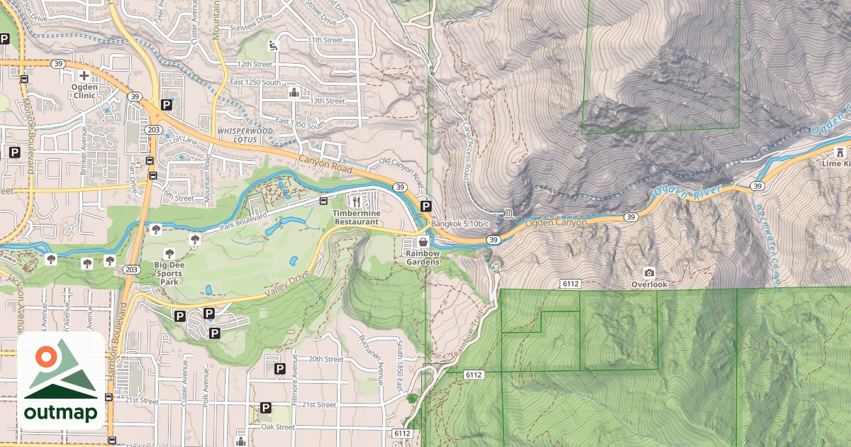 Map of Bangkok