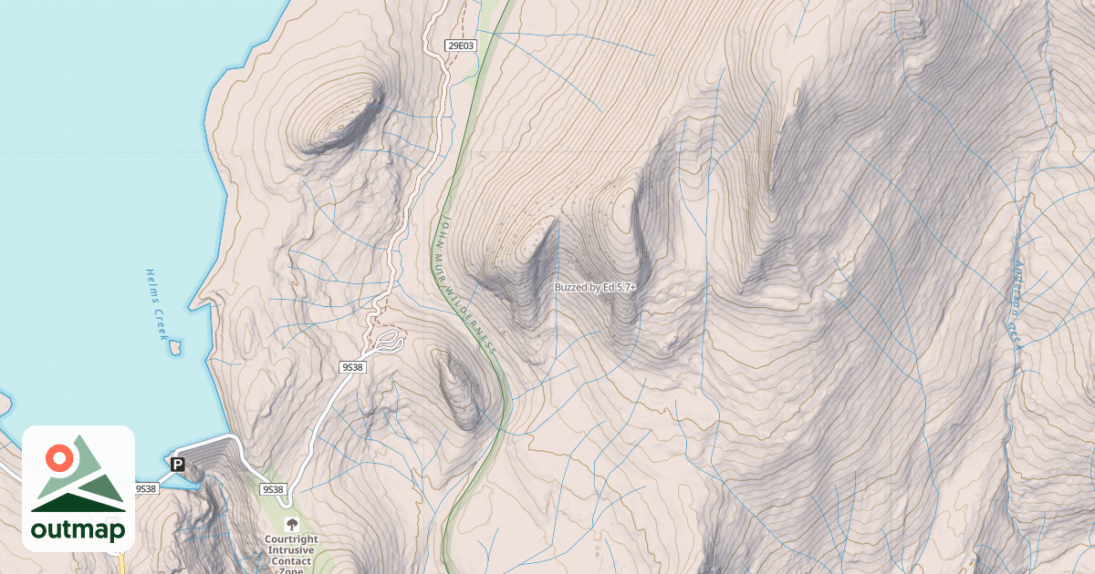 Map of Buzzed by Ed